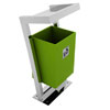 D-OK02 Odpadkový koš hranatý D-OK02 Odpadkový koš hranatý