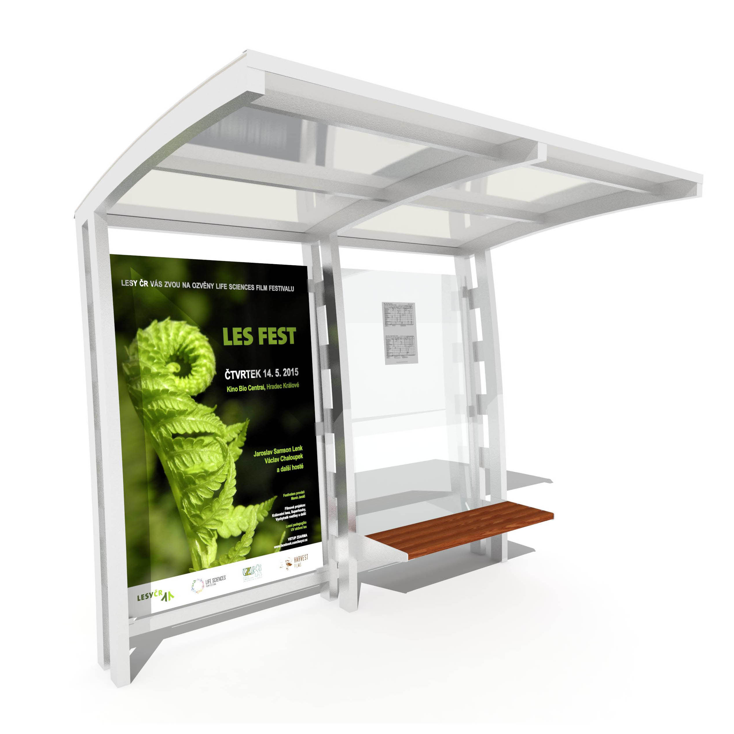 D-ZS01 Zastávka bez bočnic D-ZS01 Zastávka bez bočnic