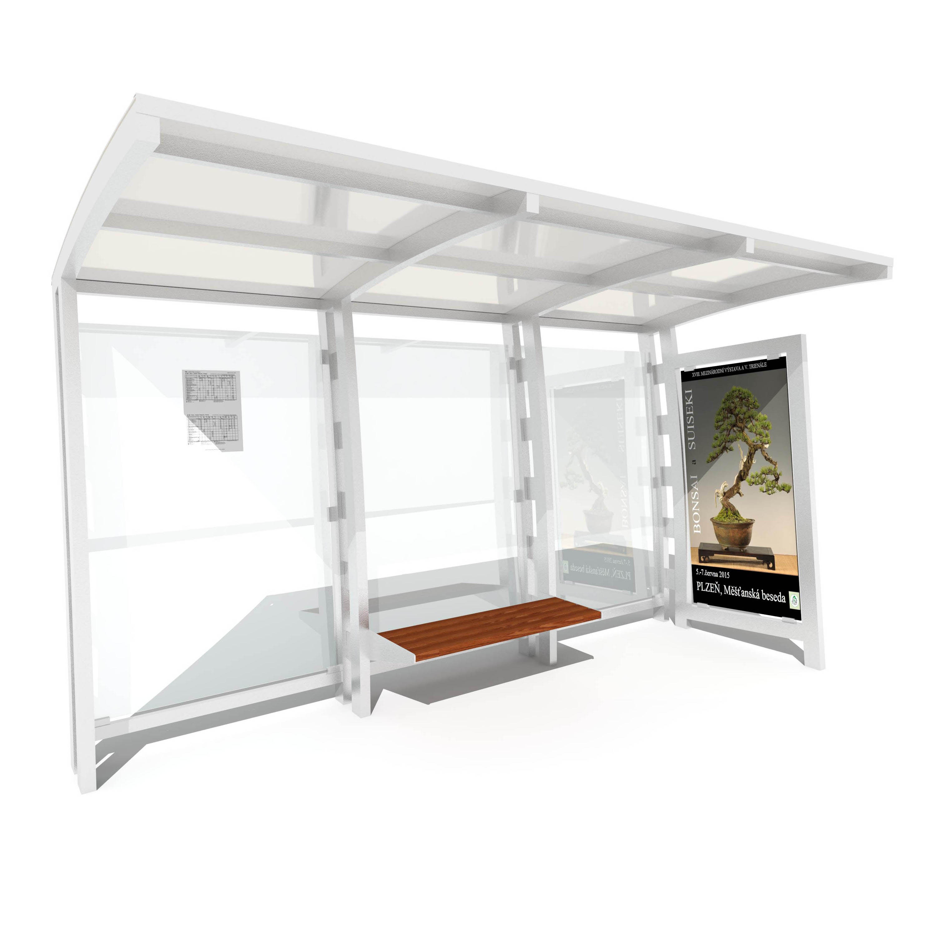 D-ZS02 Zastávka s jednou bočnicí D-ZS02 Zastávka s jednou bočnicí