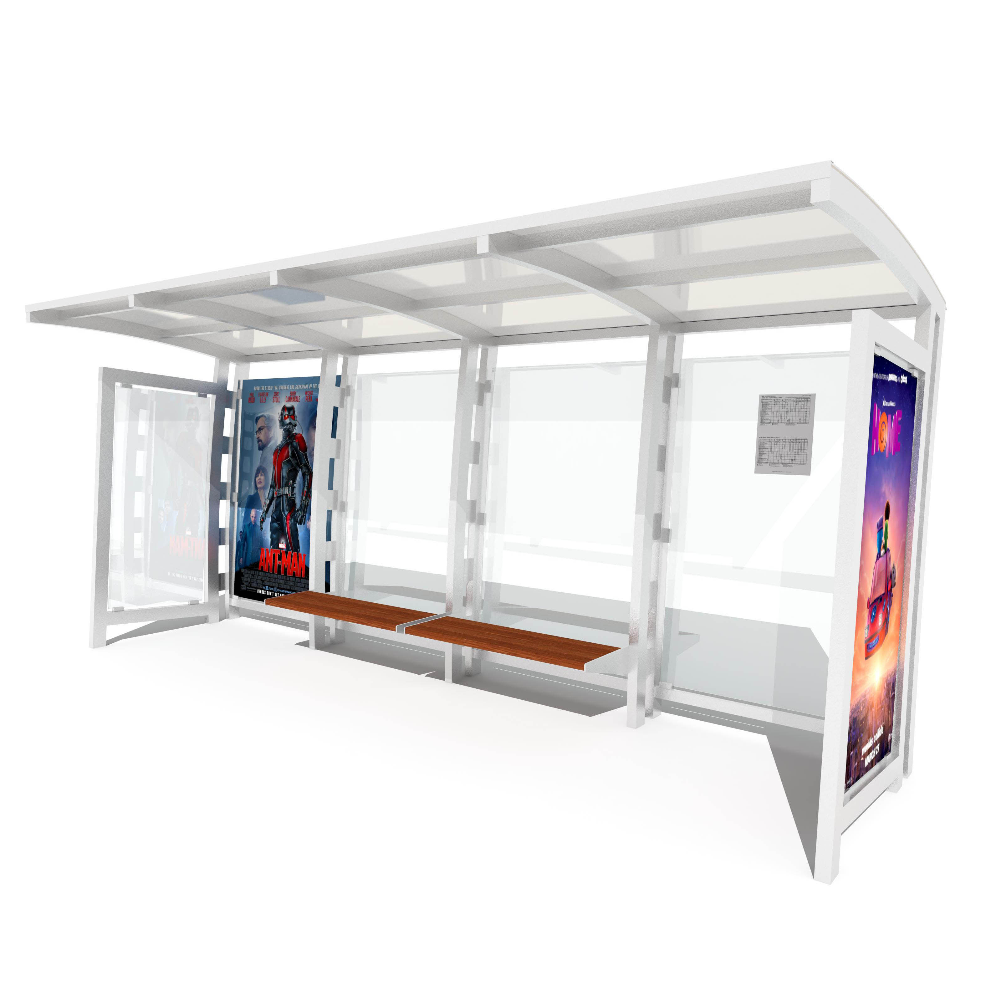 D-ZS03 Zastávka se dvěma bočnicemi D-ZS03 Zastávka se dvěma bočnicemi