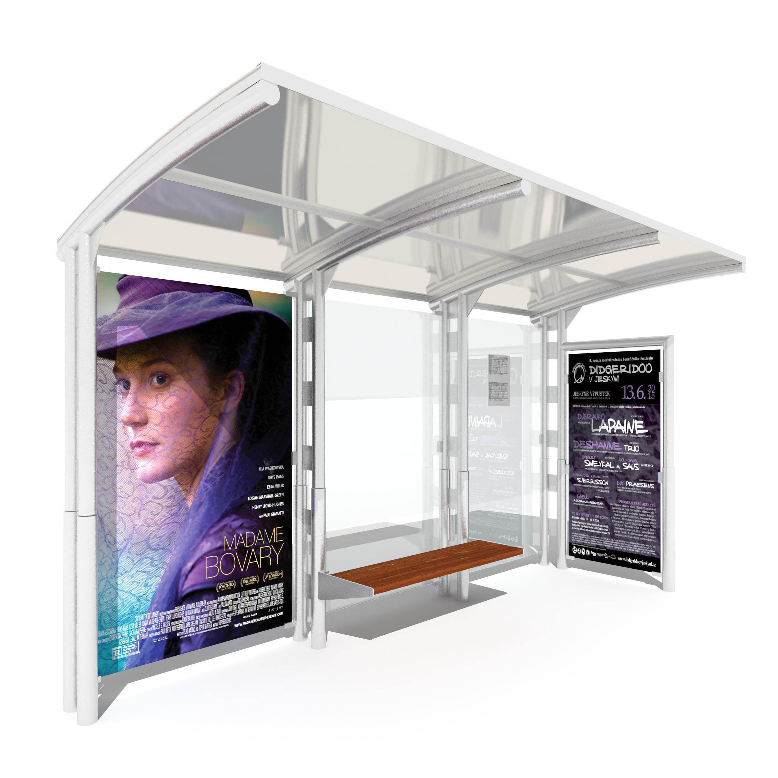 E-ZS02 Zastávka s jednou bočnicí E-ZS02 Zastávka s jednou bočnicí