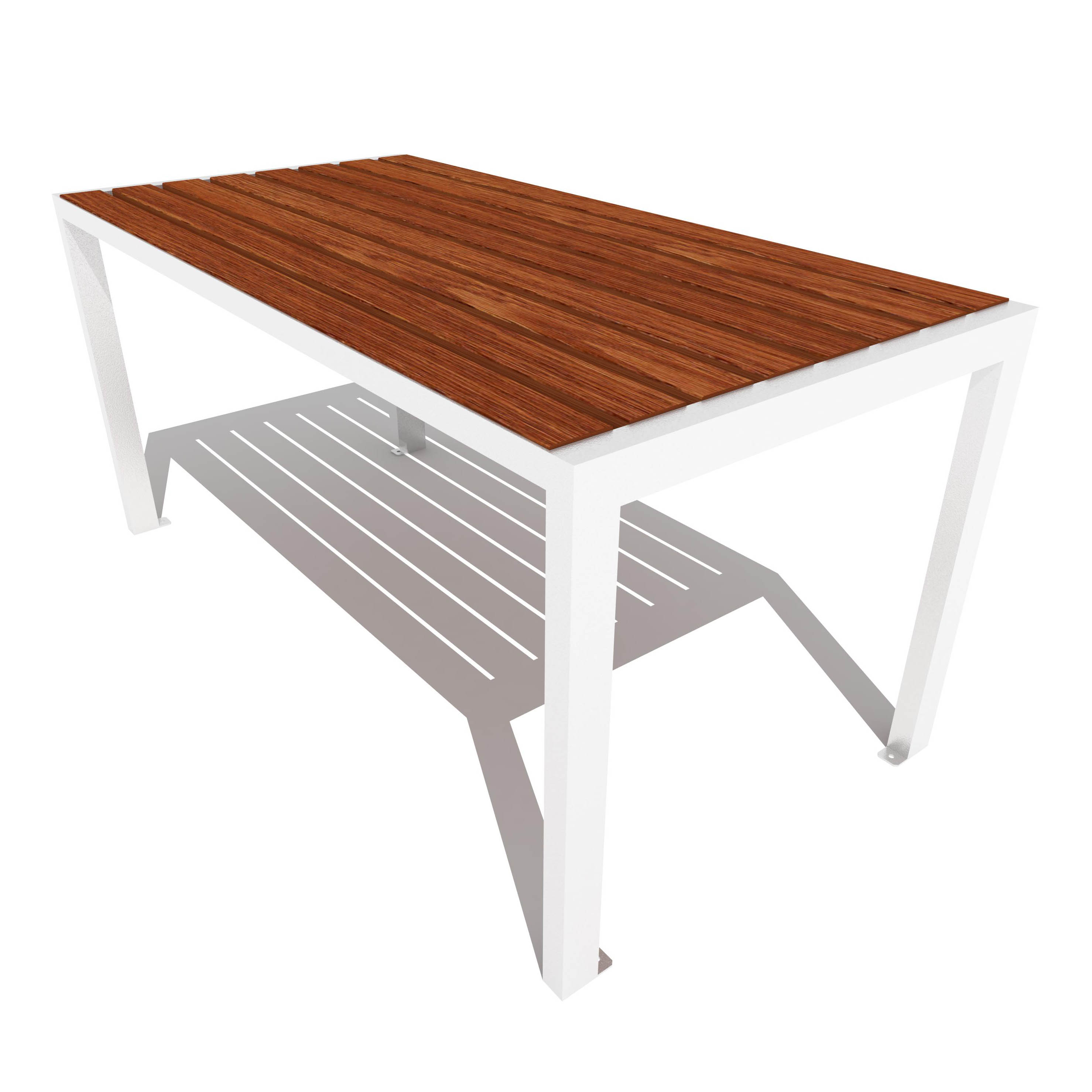 S-SU01 Parkový stůl s výplní z latí S-SU01 Parkový stůl s výplní z latí