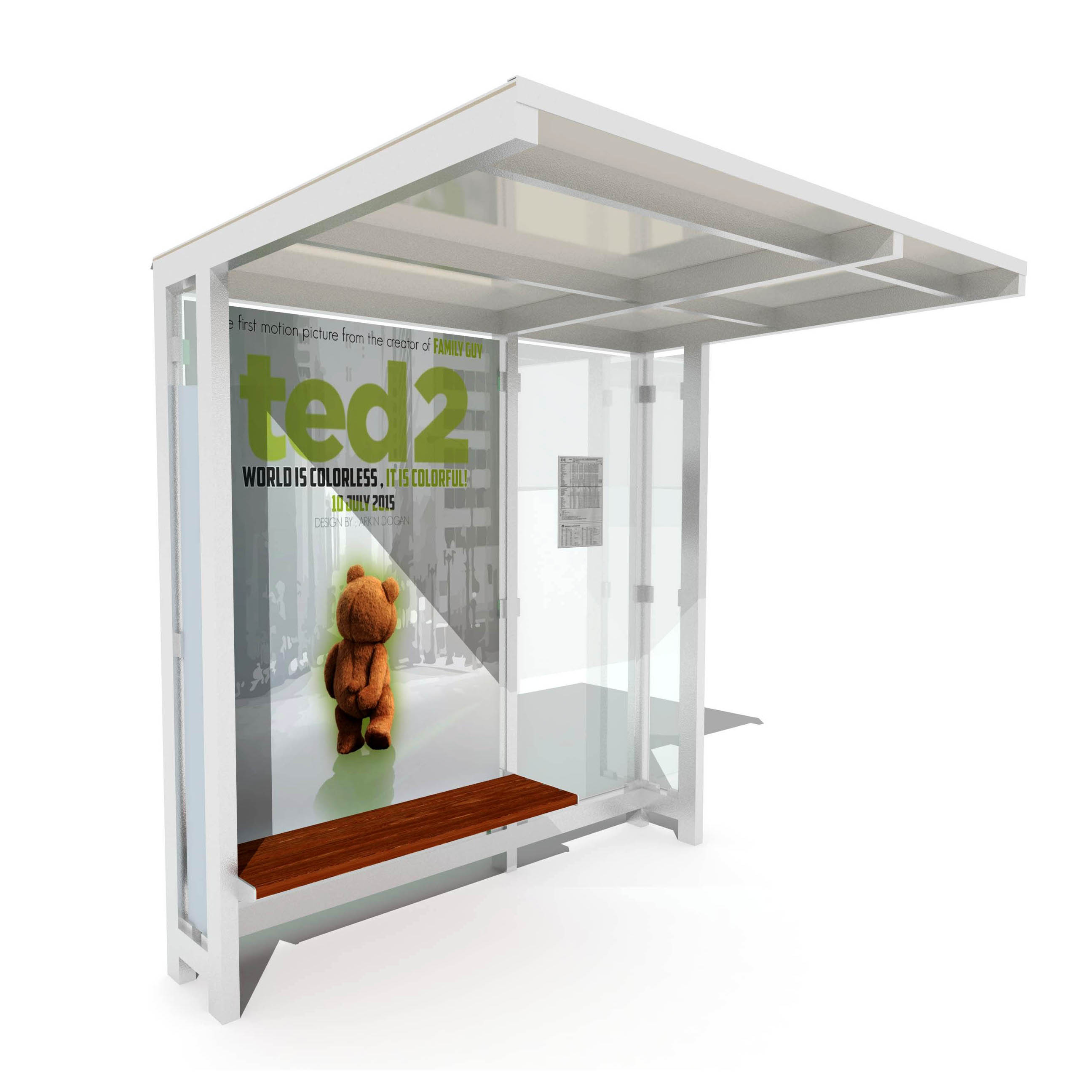 S-ZS01 Zastávka bez bočnic S-ZS01 Zastávka bez bočnic