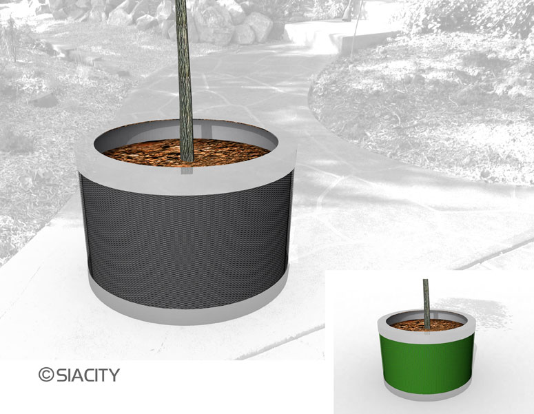 X-NK01 Konteiner na mobilní zeleň