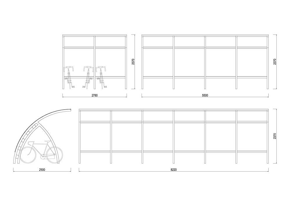 D-CT01 Cyklostánek D-CT01 Cyklostánek