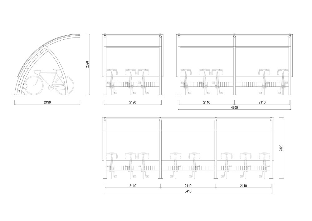 E-CT01 Cyklostánek E-CT01 Cyklostánek
