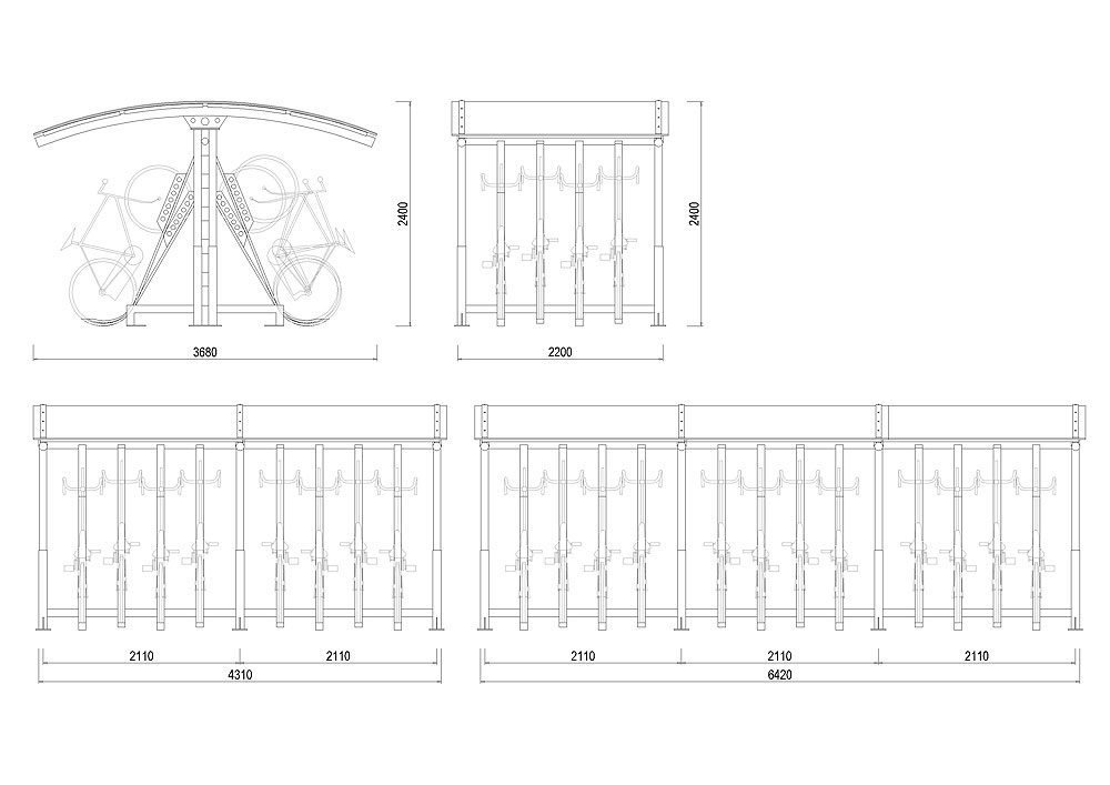 E-CT02 Cyklostánek E-CT02 Cyklostánek