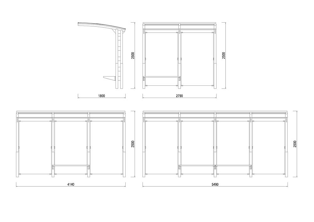 E-ZS01 Zastávka bez bočnic E-ZS01 Zastávka bez bočnic