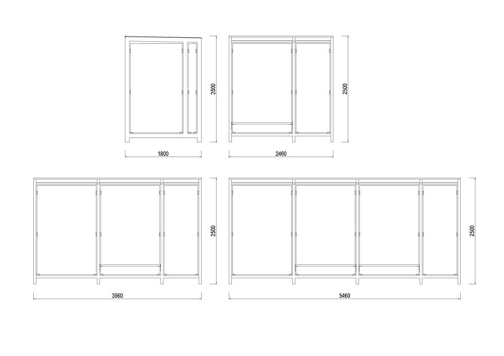 S-ZS03 Zastávka se dvěma bočnicemi S-ZS03 Zastávka se dvěma bočnicemi