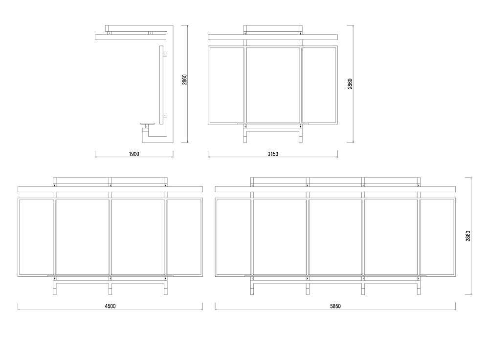 X-ZS01 Zastávka bez bočnic X-ZS01 Zastávka bez bočnic